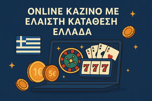 Online καζίνο με ελάχιστη κατάθεση 1€, 5€