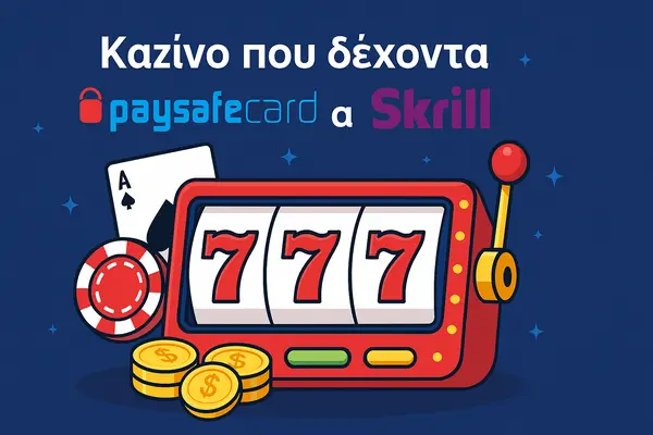 καζίνο που δέχονται paysafecard και skrill