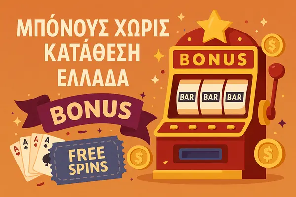 μπόνους χωρίς κατάθεση για νέους παίκτες