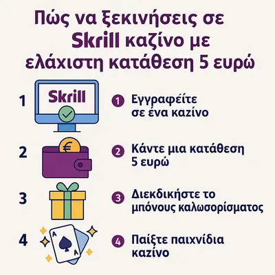 skrill καζίνο 5 ευρώ