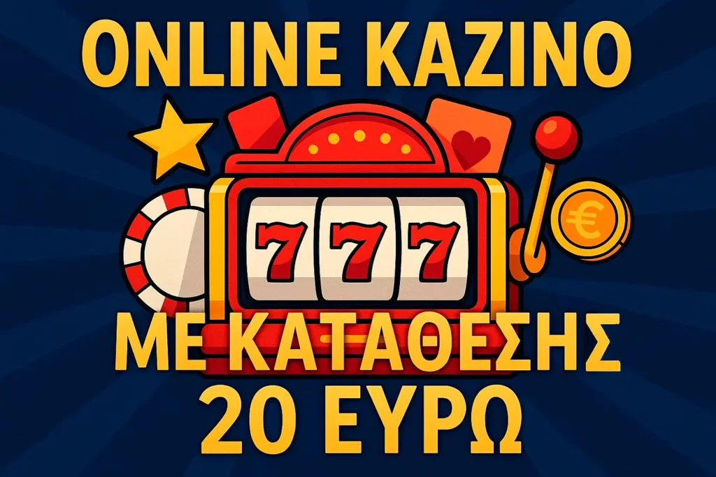 online καζίνο μεκατάθεσης 20 ευρώ