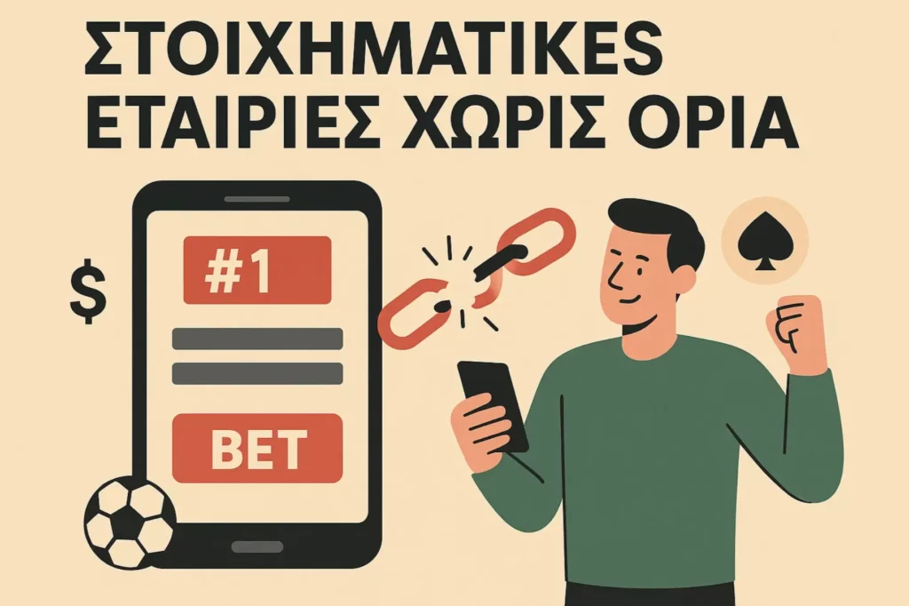 Στοιχηματικές Εταιρίες Χωρίς Όρια