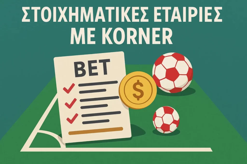Στοιχηματικές Εταιρίες με Κόρνερ